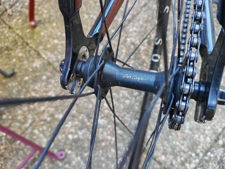 Used Cinelli Cinelli Mash Parallax Aluminum Track Frame Set - Charcoal 2018 Road & Gravel, Black — image 13 of 18