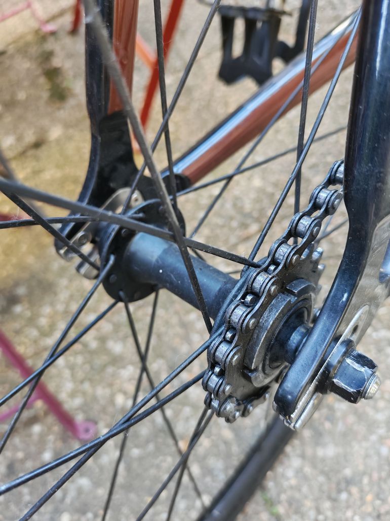 Used Cinelli Cinelli Mash Parallax Aluminum Track Frame Set - Charcoal 2018 Road & Gravel, Black — image 12 of 18