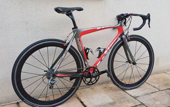 Used Look Look Custom Campagnolo Record 2005 Road & Gravel, Red — image 2 of 4