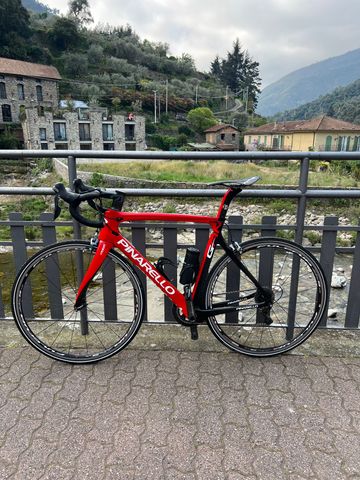 Used Pinarello GAN S 2017 2017 Road & Gravel, Red — image 2 of 9