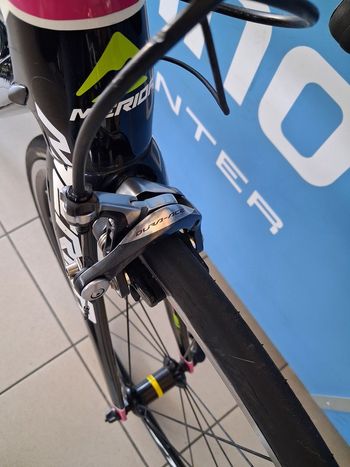 Used Merida Scultura CF Team-E 2014 2014 Road & Gravel, Black — image 6 of 8