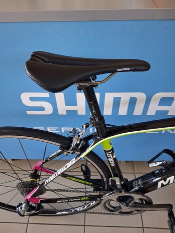 Used Merida Scultura CF Team-E 2014 2014 Road & Gravel, Black — image 4 of 8