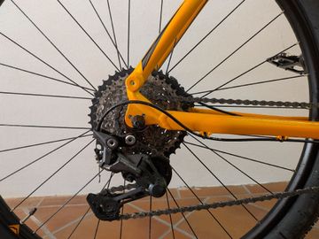 Used Merida Big nine Shimano Deore 2019 Mountainbike, Orange — image 2 of 8