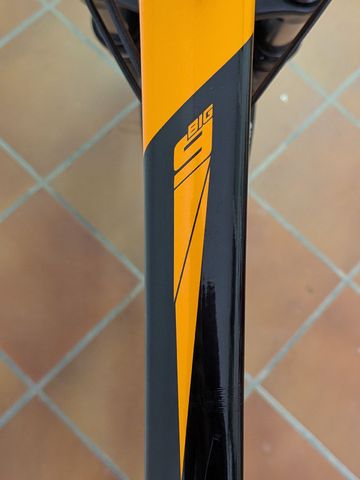 Used Merida Big nine Shimano Deore 2019 Mountainbike, Orange — image 6 of 8