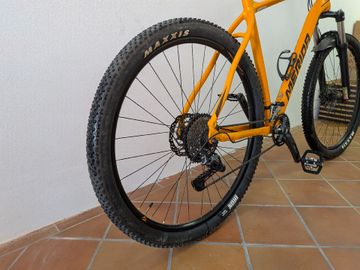 Used Merida Big nine Shimano Deore 2019 Mountainbike, Orange — image 3 of 8