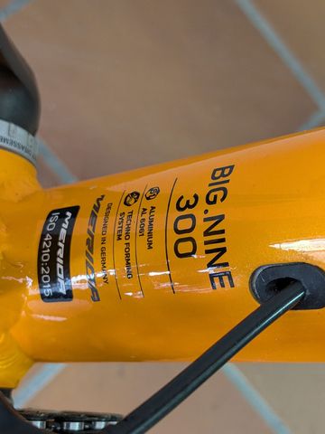 Used Merida Big nine Shimano Deore 2019 Mountainbike, Orange — image 8 of 8