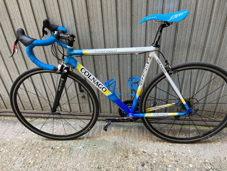 Used Colnago Colnago Custom SRAM Red eTap AXS 2005 Road & Gravel, Blue — image 5 of 6