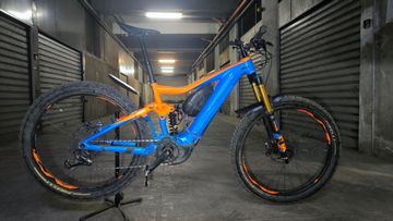 Used Giant Trance E+ SX 0 Pro 2019 2019 Mountainbike, Orange, 27.5 — image 1 of 6