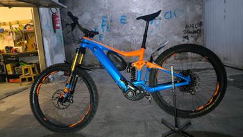 Used Giant Trance E+ SX 0 Pro 2019 2019 Mountainbike, Orange, 27.5 — image 4 of 6