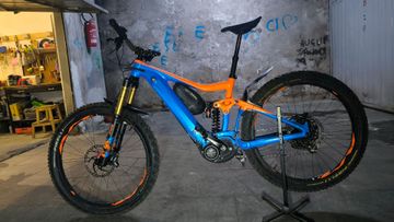 Used Giant Trance E+ SX 0 Pro 2019 2019 Mountainbike, Orange, 27.5 — image 4 of 6