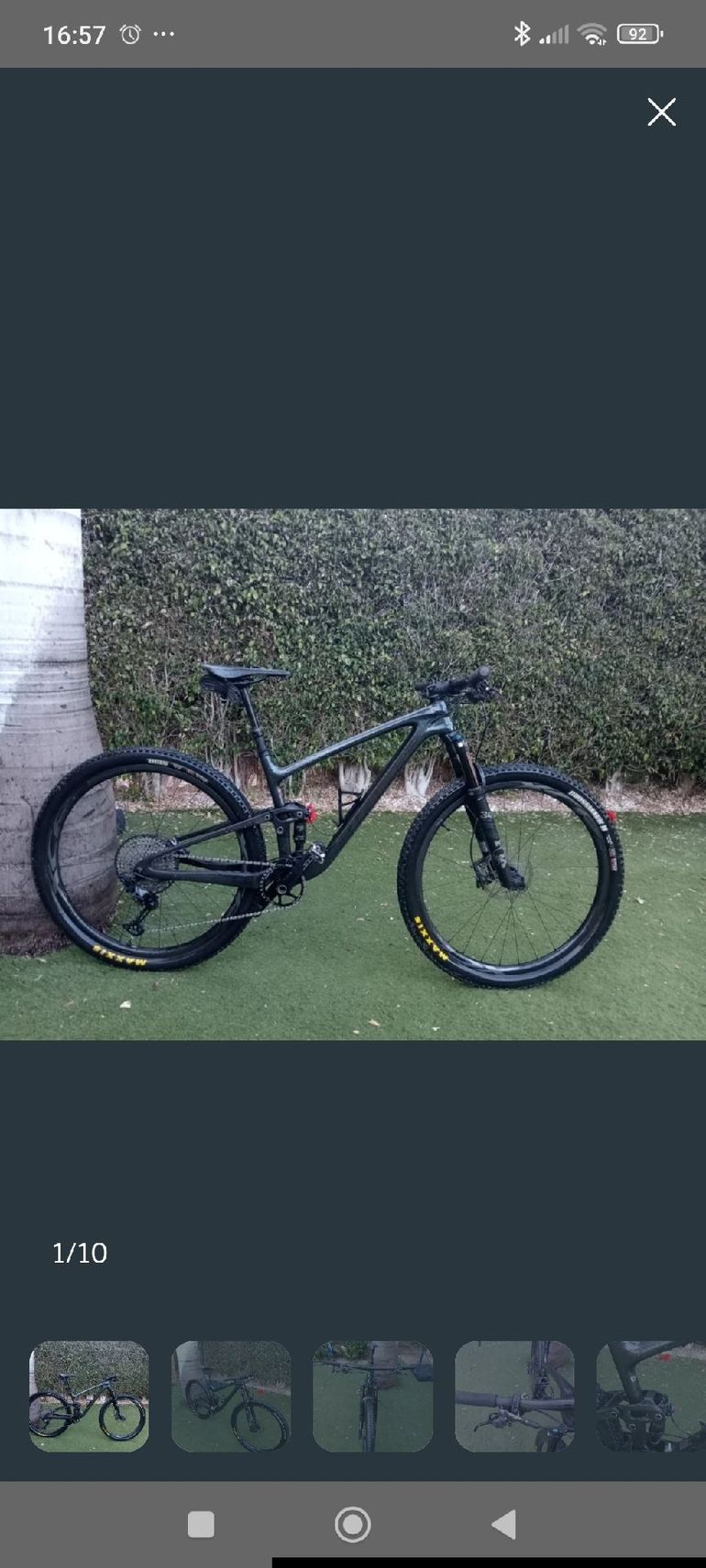 Used Giant Anthem Advanced Pro 29 2 2022 2022 Mountainbike, Black, 29 — image 1 of 10