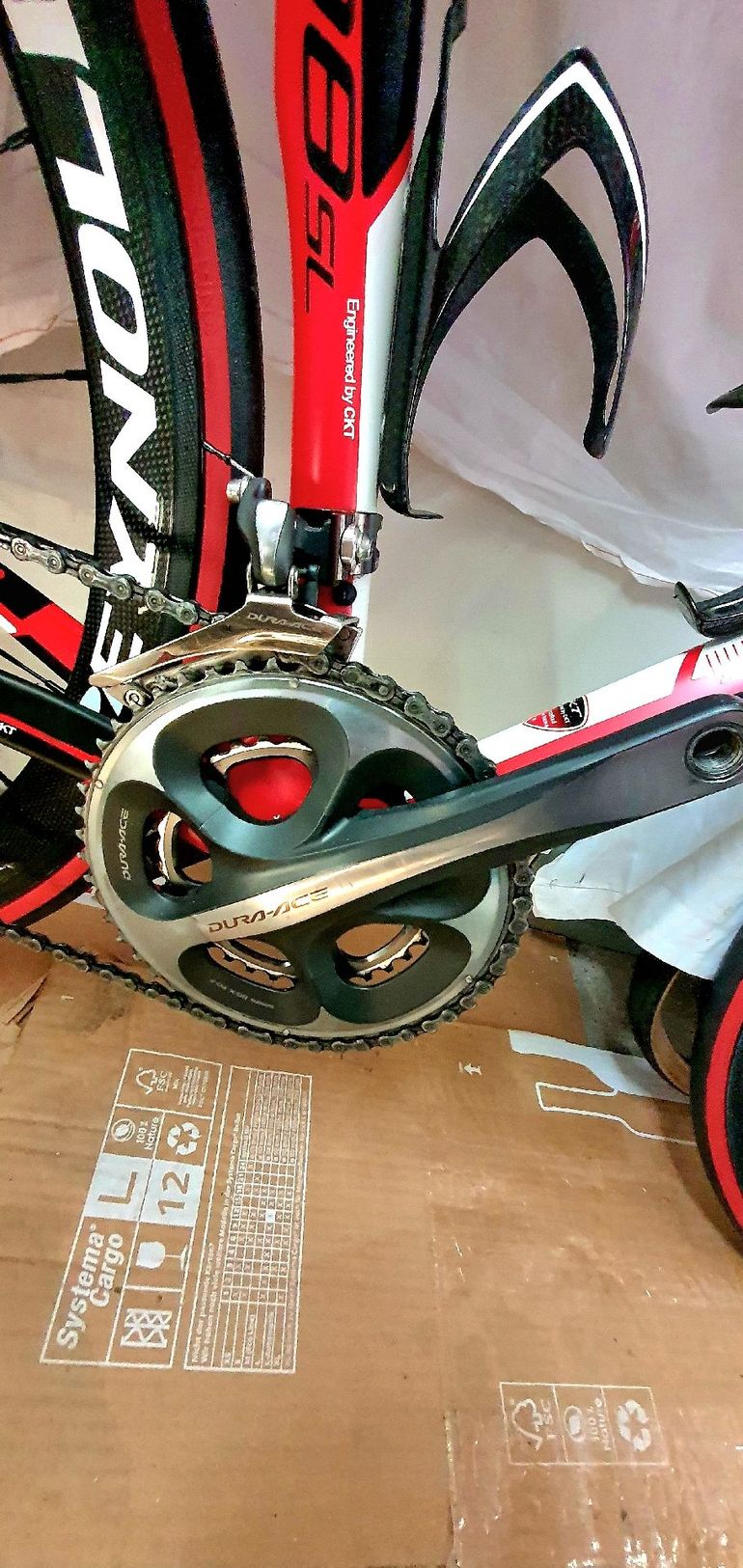 Used CKT CKT Custom Shimano Dura Ace 2018 Road & Gravel, Red — image 3 of 6