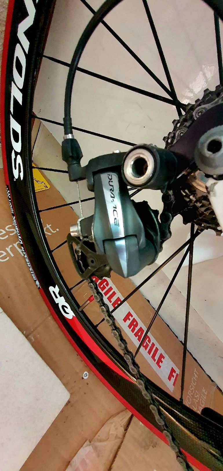 Used CKT CKT Custom Shimano Dura Ace 2018 Road & Gravel, Red — image 4 of 6