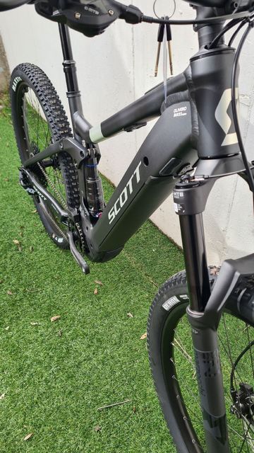 Used Scott Strike E-Ride 930 2025 Mountainbike, Light Gray — image 7 of 7
