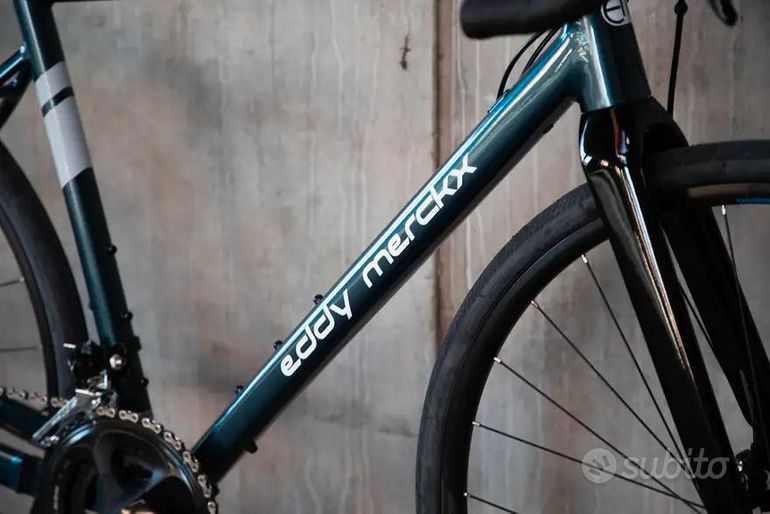 Used Eddy Merckx Eddy Merckx Pévèle Aluminium Shimano 105 2x12 2025 Road & Gravel, Blue — image 6 of 13