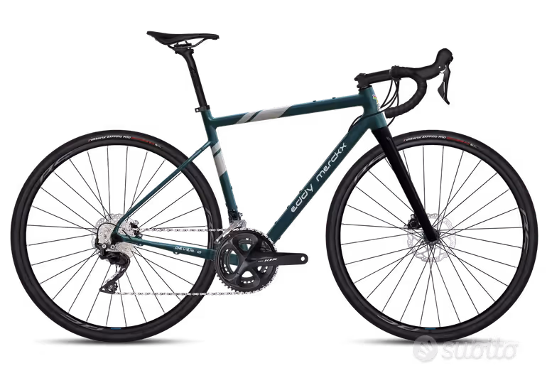 Used Eddy Merckx Eddy Merckx Pévèle Aluminium Shimano 105 2x12 2025 Road & Gravel, Blue — image 1 of 13