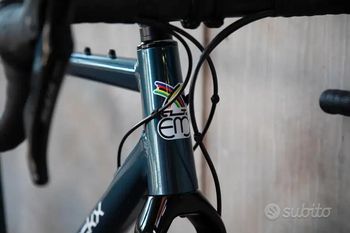 Used Eddy Merckx Eddy Merckx Pévèle Aluminium Shimano 105 2x12 2025 Road & Gravel, Blue — image 5 of 13