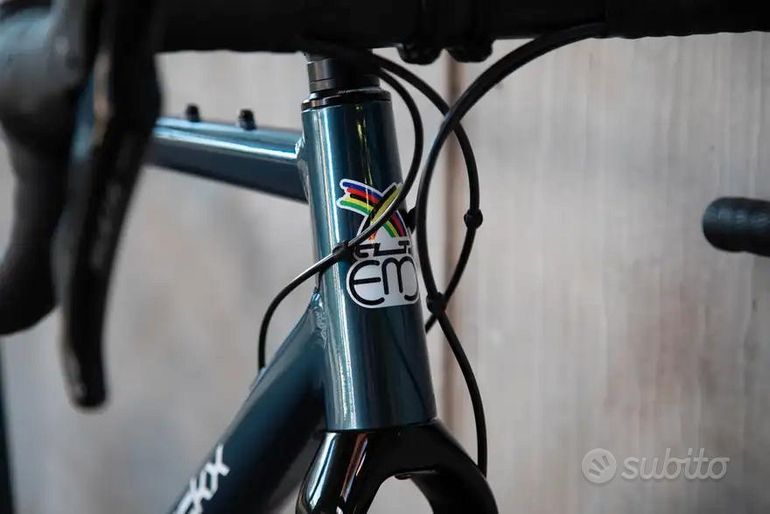 Used Eddy Merckx Eddy Merckx Pévèle Aluminium Shimano 105 2x12 2025 Road & Gravel, Blue — image 5 of 13