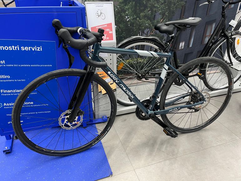 Used Eddy Merckx Eddy Merckx Pévèle Aluminium Shimano 105 2x12 2025 Road & Gravel, Blue — image 12 of 13