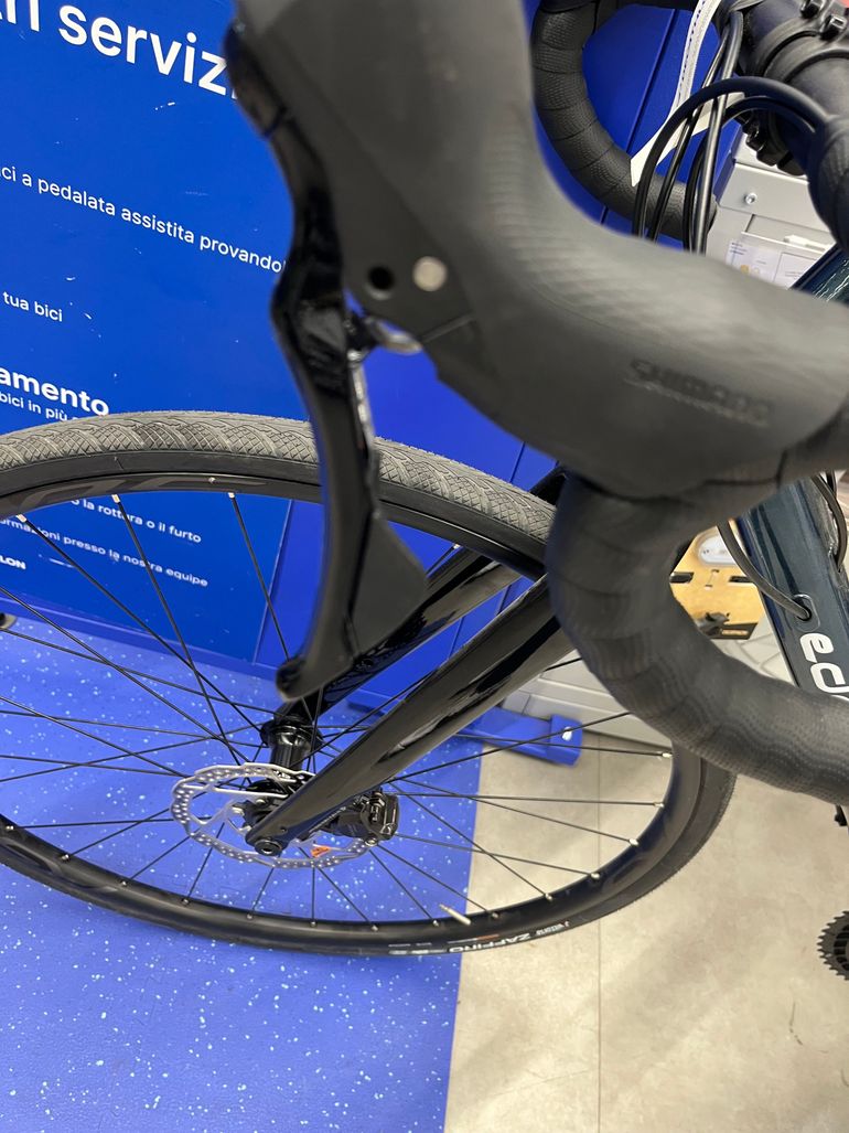 Used Eddy Merckx Eddy Merckx Pévèle Aluminium Shimano 105 2x12 2025 Road & Gravel, Blue — image 8 of 13