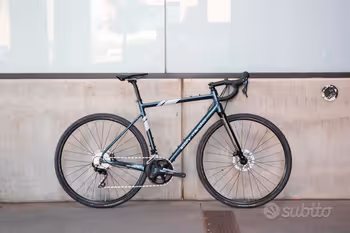 Used Eddy Merckx Eddy Merckx Pévèle Aluminium Shimano 105 2x12 2025 Road & Gravel, Blue — image 4 of 13