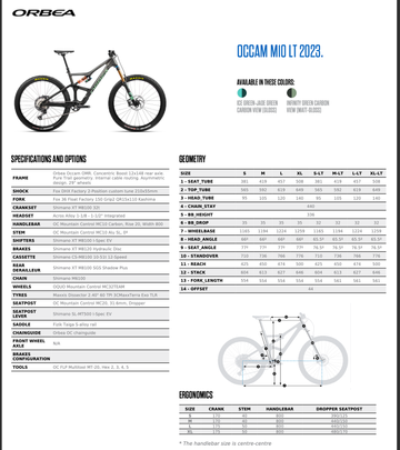 Brugt Orbea OCCAM M10 LT 2023 2023 Mountainbike — billede 4 af 12