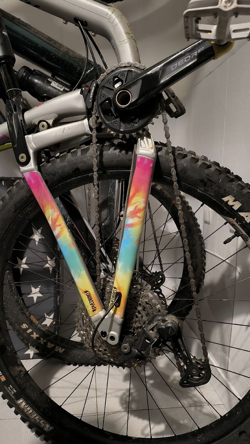Ibis Ripmo AF Deore 2021 2021 Mountainbike usato, Grigio chiaro — immagine 2 di 4