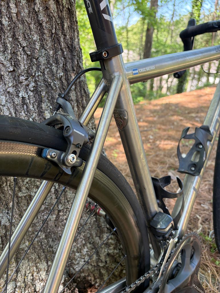 Used Litespeed Ultimate Shimano Ultegra Di2 2022 Road & Gravel, Light Gray — image 7 of 12