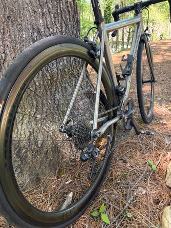Used Litespeed Ultimate Shimano Ultegra Di2 2022 Road & Gravel, Light Gray — image 6 of 12