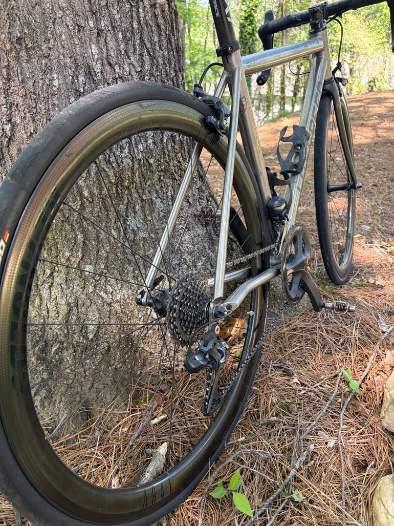 Used Litespeed Ultimate Shimano Ultegra Di2 2022 Road & Gravel, Light Gray — image 6 of 12