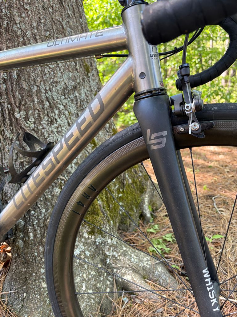Used Litespeed Ultimate Shimano Ultegra Di2 2022 Road & Gravel, Light Gray — image 9 of 12