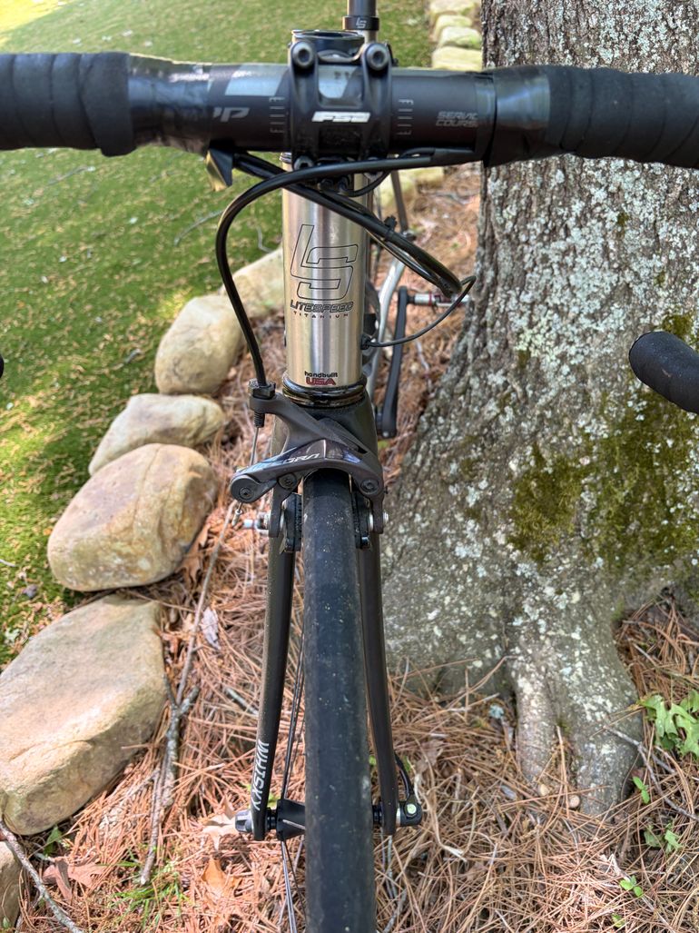 Used Litespeed Ultimate Shimano Ultegra Di2 2022 Road & Gravel, Light Gray — image 12 of 12