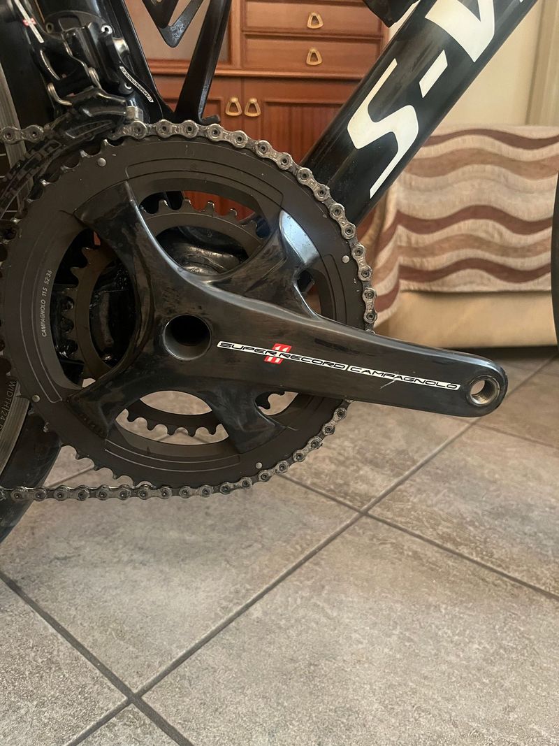 Used Specialized S Works Custom Campagnolo Super Record 2016 Road & Gravel, Black — image 7 of 11