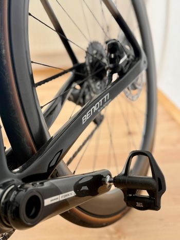 Used Benotti Fuoco SRAM Force eTap AXS 2023 Road & Gravel, Hellgrau — image 9 of 12