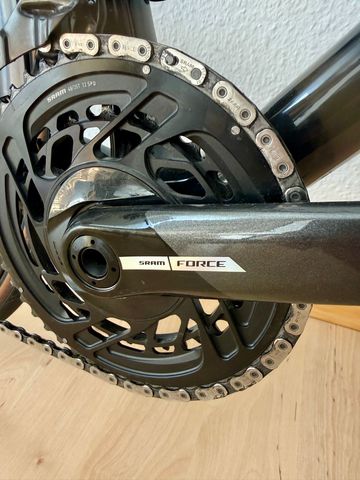 Benotti Fuoco SRAM Force eTap AXS 2023 Road & Gravel usato, Grigio chiaro — immagine 4 di 13