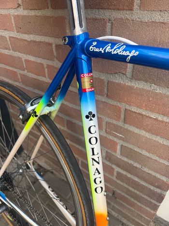 Used Colnago Superissimo Shimano 600 1996 Road & Gravel, Orange — image 3 of 4