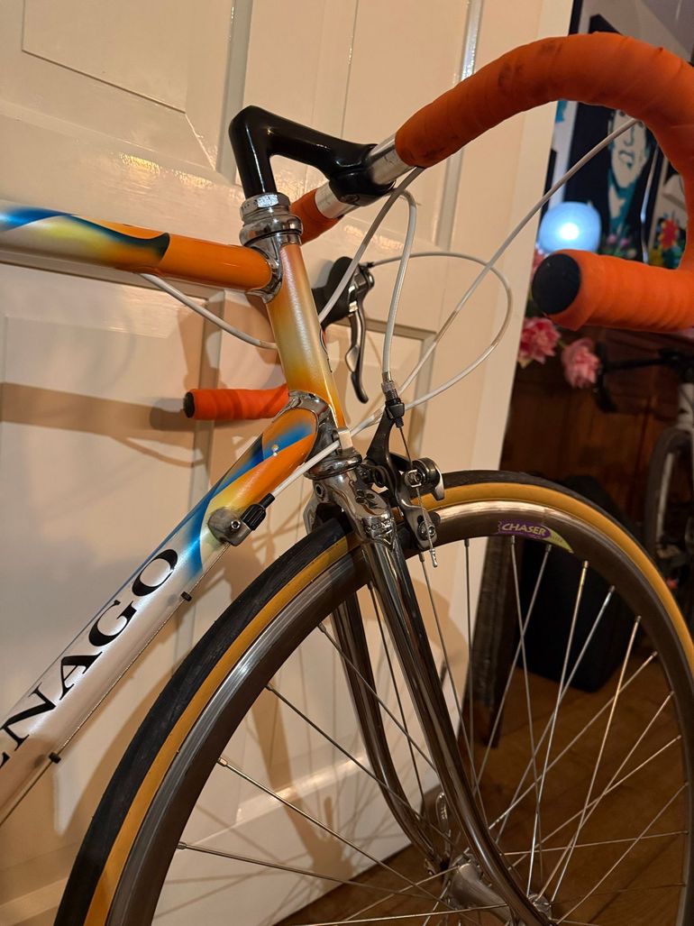 Used Colnago Superissimo Shimano 600 1996 Road & Gravel, Orange — image 4 of 4