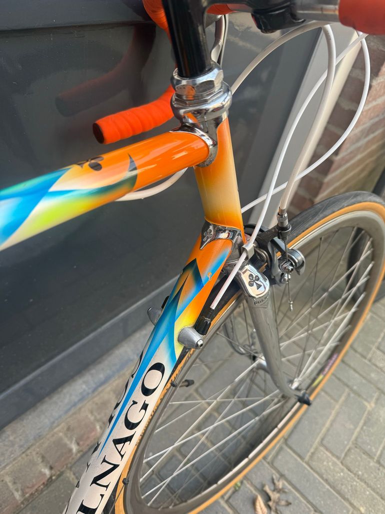 Used Colnago Superissimo Shimano 600 1996 Road & Gravel, Orange — image 2 of 4