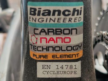 Used Bianchi 928 Superleggera Carbo Hors Category Nano Technology 125 Anniversary 2010 Road & Gravel, Weiß — image 3 of 11