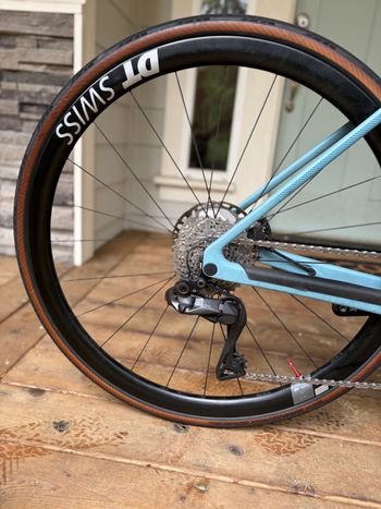 Used Canyon Endurace CF SLX 8 Di2 Aero 2024 2024 Road & Gravel, Blue — image 3 of 6