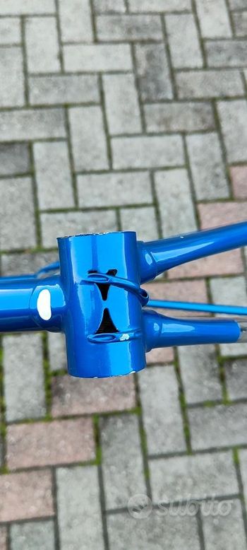 Used LOSA MADE IN ITALY, MODELLO WINNER COLUMBUS SL CONGIUNZIONI Frameset 1989 Road & Gravel, Blue — image 5 of 6