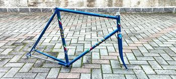 Used LOSA MADE IN ITALY, MODELLO WINNER COLUMBUS SL CONGIUNZIONI Frameset 1989 Road & Gravel, Blue — image 3 of 6