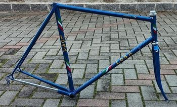 Used LOSA MADE IN ITALY, MODELLO WINNER COLUMBUS SL CONGIUNZIONI Frameset 1989 Road & Gravel, Blue — image 6 of 6