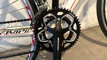 Used Olympia Olympia Custom Campagnolo Veloce 2014 Road & Gravel, White — image 7 of 8