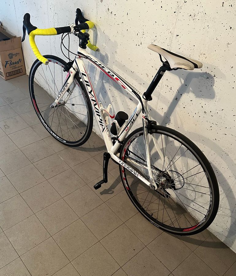 Used Olympia Olympia Custom Campagnolo Veloce 2014 Road & Gravel, White — image 2 of 8