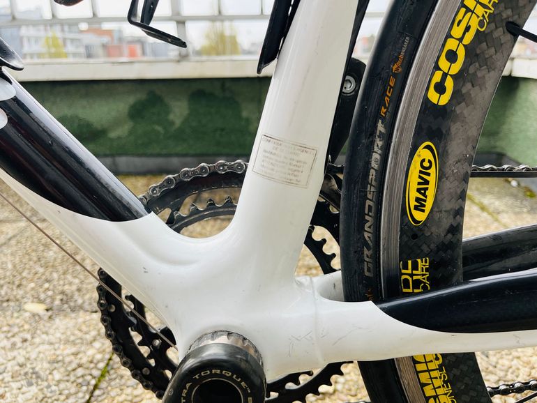 Used Colnago CLX Campagnolo Super Record 2012 Road & Gravel, White — image 10 of 11