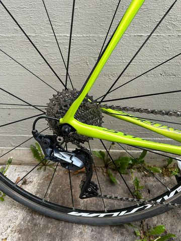 Gebrauchtes Cannondale Synapse Shimano Ultegra 2017 Road & Gravel, Grün — Bild 5 von 11