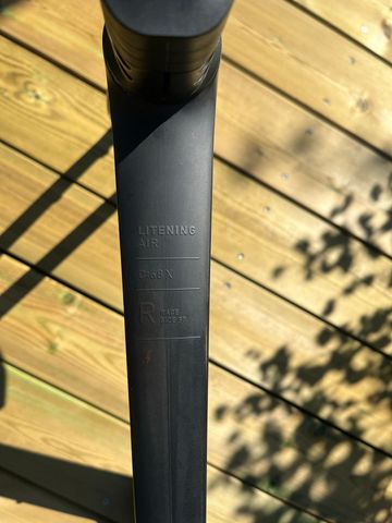 CUBE LITENING AIR C:68X, FRAMESET 2026 Frameset 2026 Road & Gravel usato, Nero — immagine 4 di 8