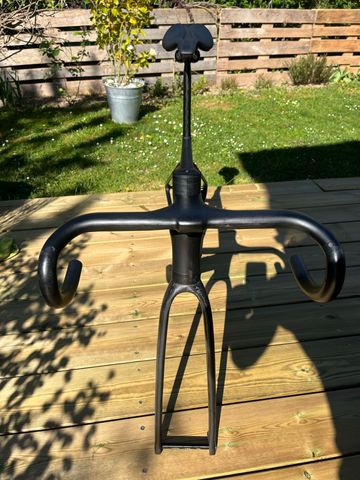 CUBE LITENING AIR C:68X, FRAMESET 2026 Frameset 2026 Road & Gravel usato, Nero — immagine 3 di 8