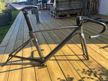 CUBE LITENING AIR C:68X, FRAMESET 2026 Frameset 2026 Road & Gravel usato, Nero — immagine 1 di 8